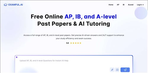 Examful.ai网页截图