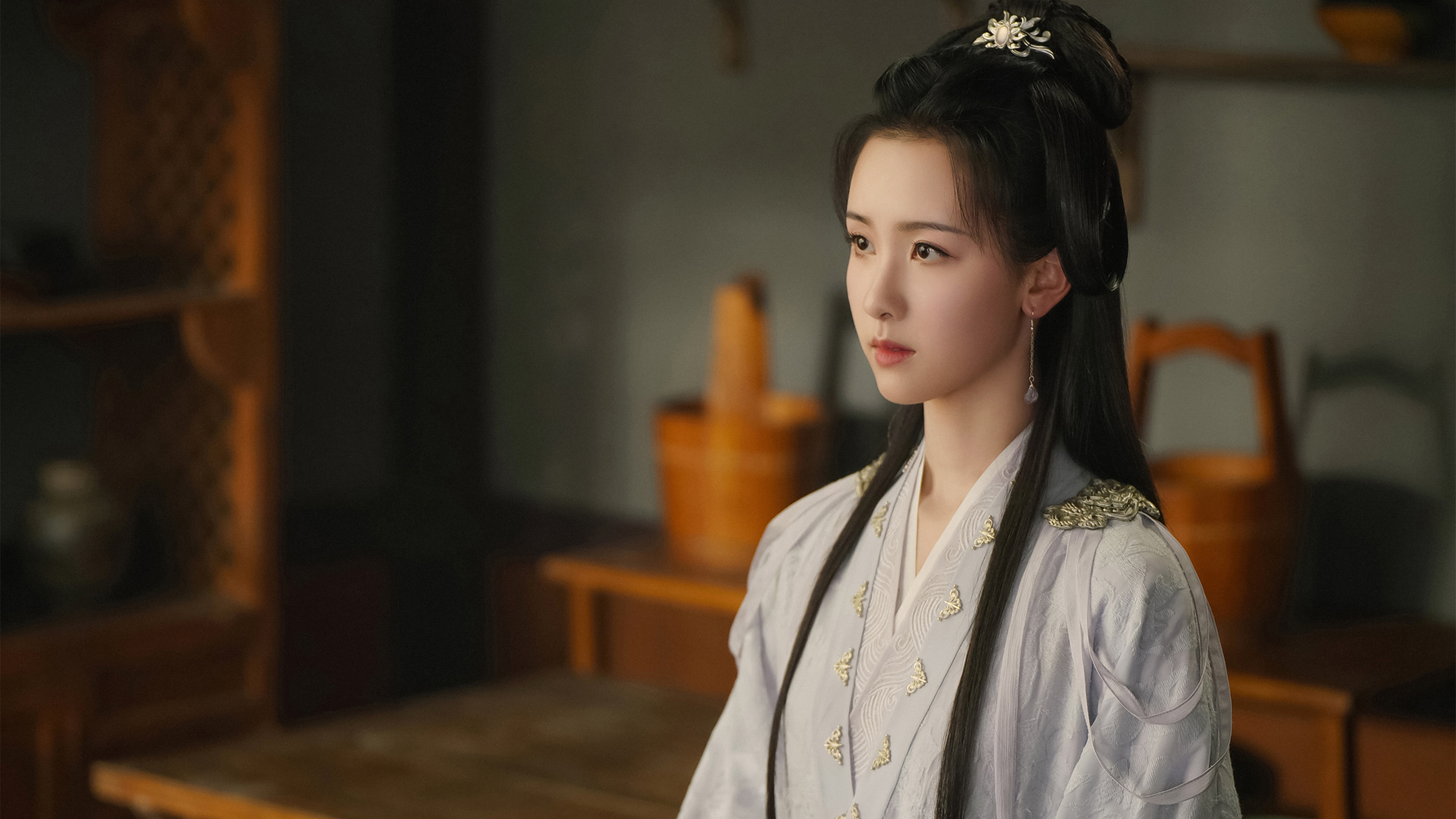 ['莲花楼 陈都灵 古装造型 路透杀青照壁纸合集']