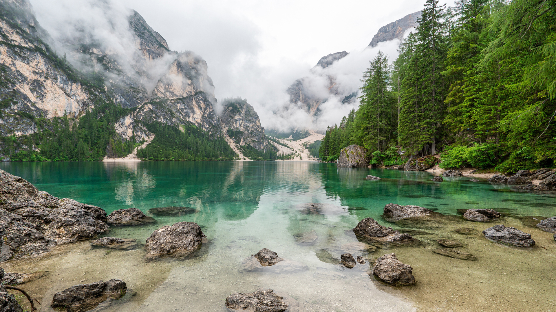 ['青山绿水 山川河流 自然风景 桌面壁纸']