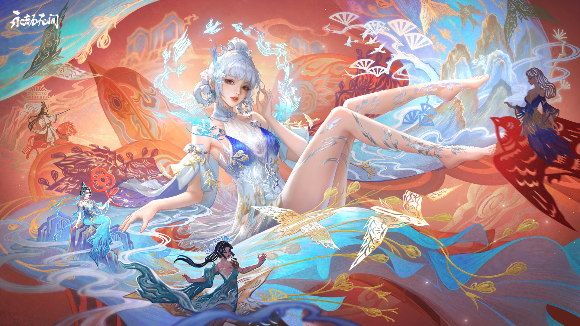 ['永劫无间 国风 国潮风 游戏美女 电脑壁纸']