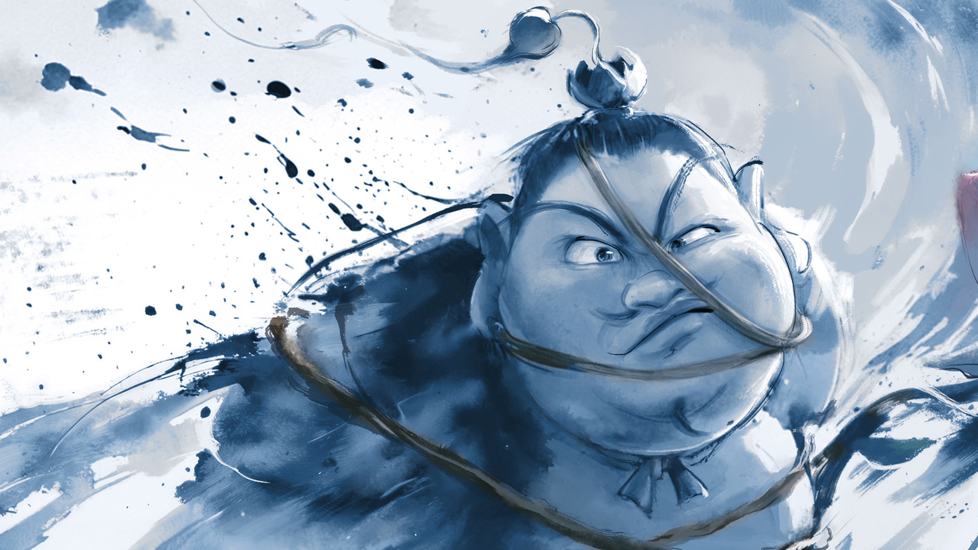 ['太乙真人 哪吒之魔童闹海 水墨风 高清动漫壁纸']