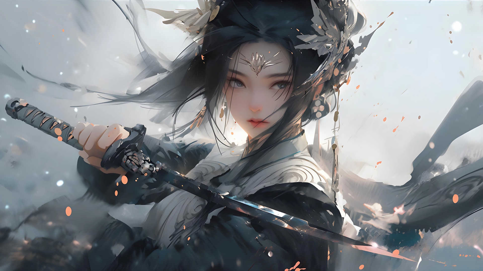 ['唯美古风 武侠风 动漫美女 高清壁纸']