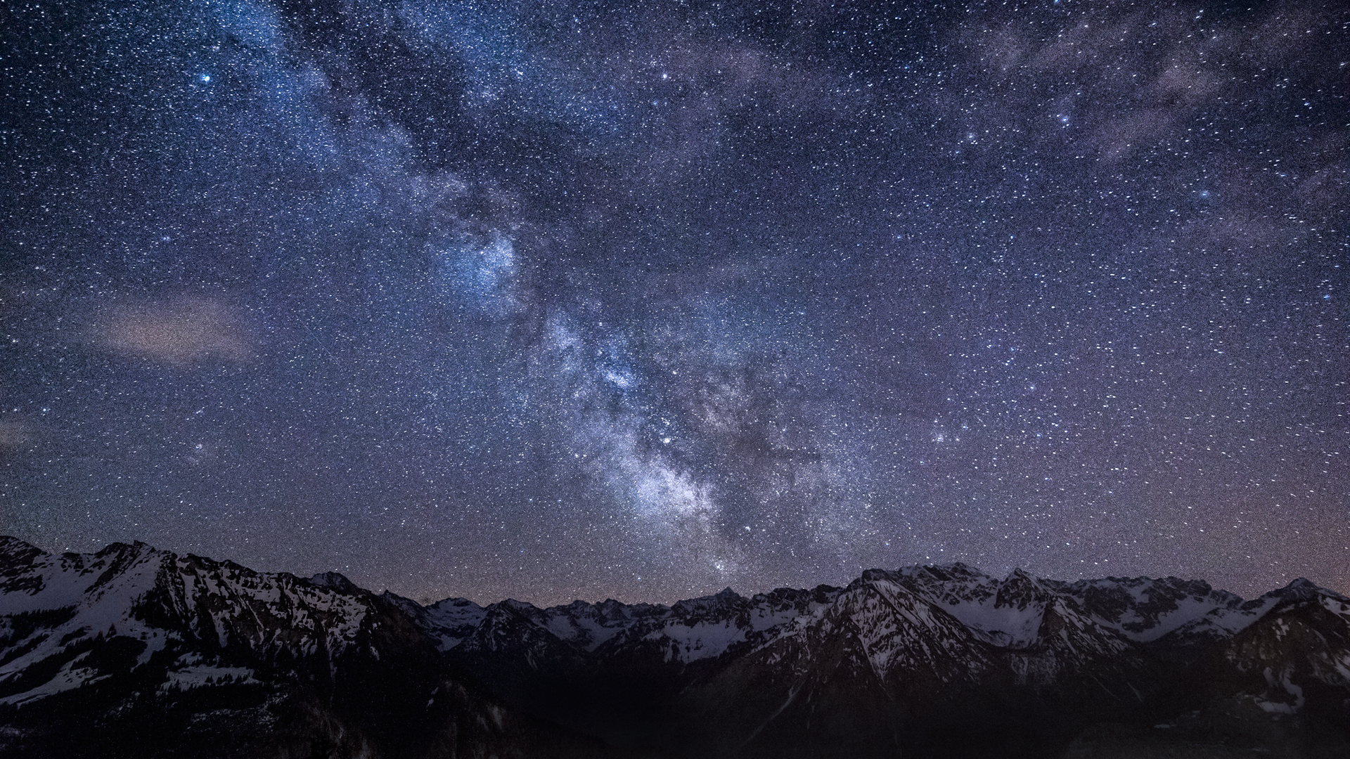 ['银河 星空 高清 2K 壁纸 自然风景']