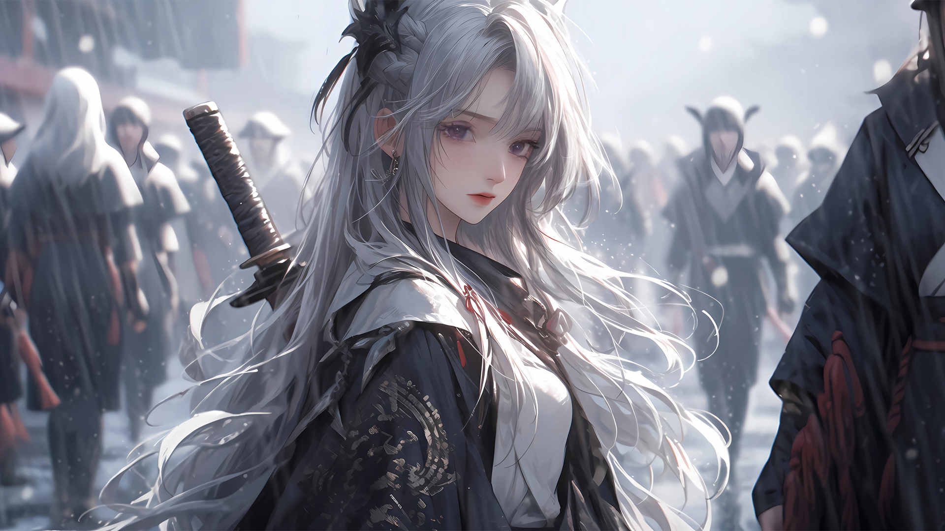 ['剑宗师妹 动漫 壁纸 4K 高清 电脑横屏']