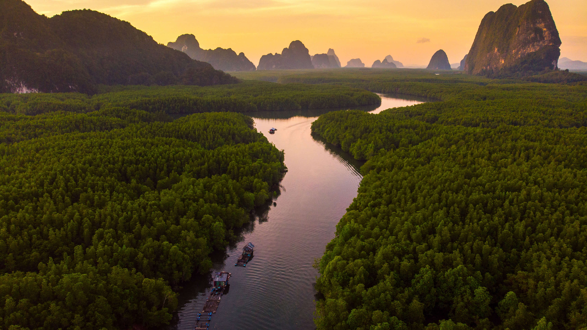['Windows10 4K壁纸 河流风景 高清自然风光']