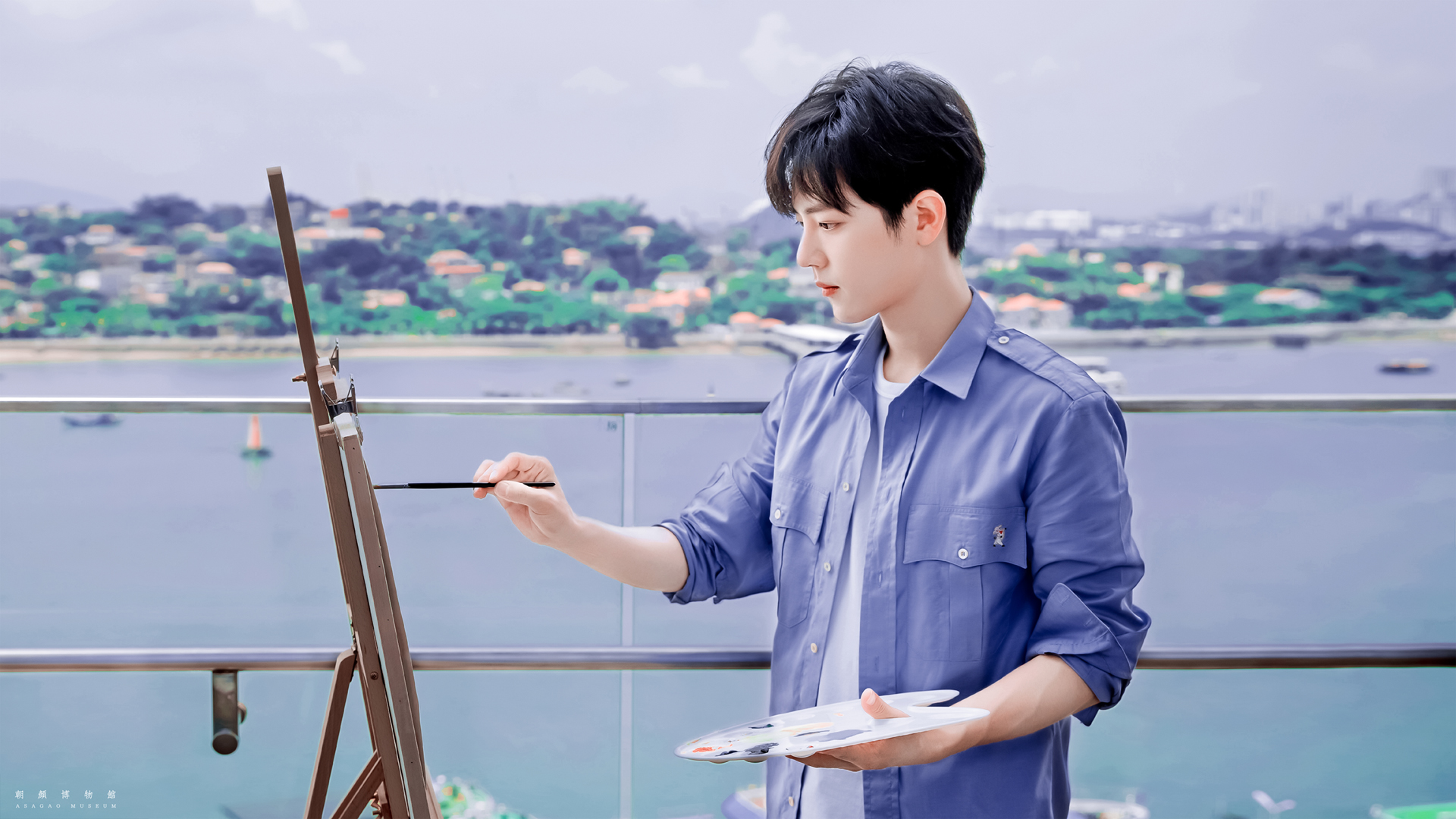 ['肖战 绘画作品 手绘 壁纸 高清']