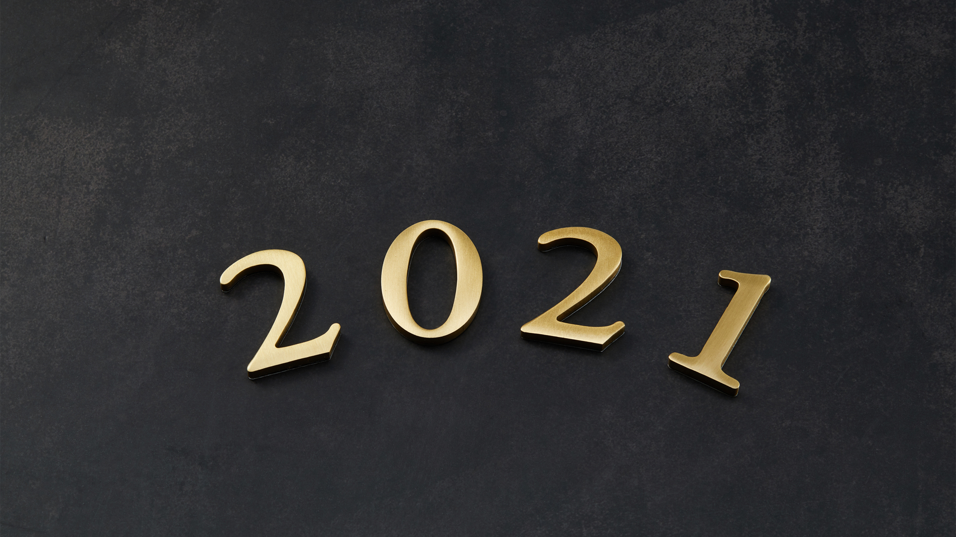 ['2021 金色字体 桌面壁纸 新年 艺术字 创意设计']
