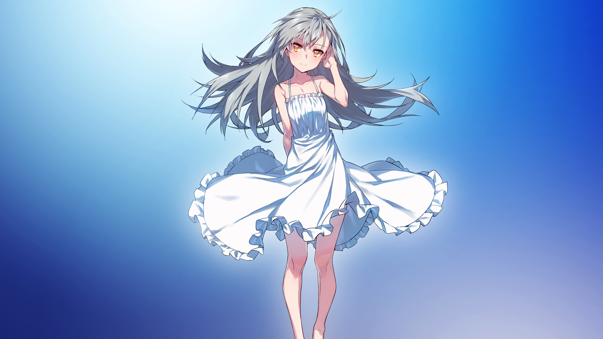 ['Morning Breeze 动漫少女 4K高清 壁纸 兽耳元素']